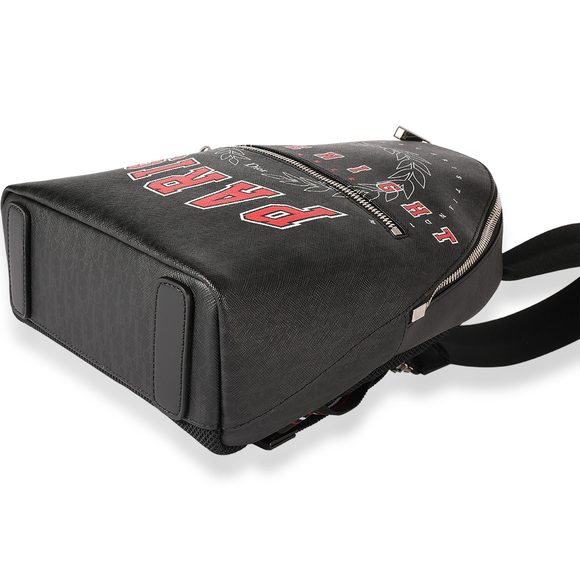 Dior Homme Black Coated Canvas Late Night Backpack - Picture 7 of 7